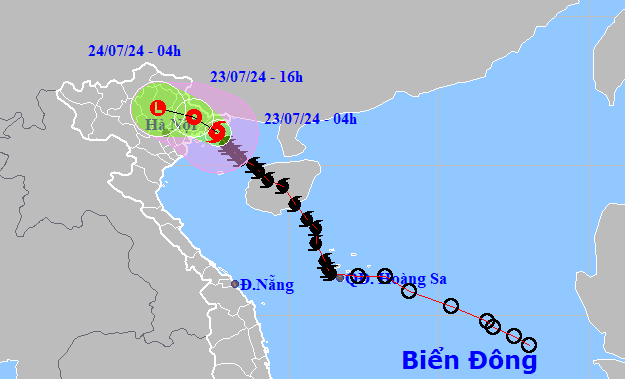 Bão số 2 đang đổ bộ vào Quảng Ninh - Hải Phòng- Ảnh 2.