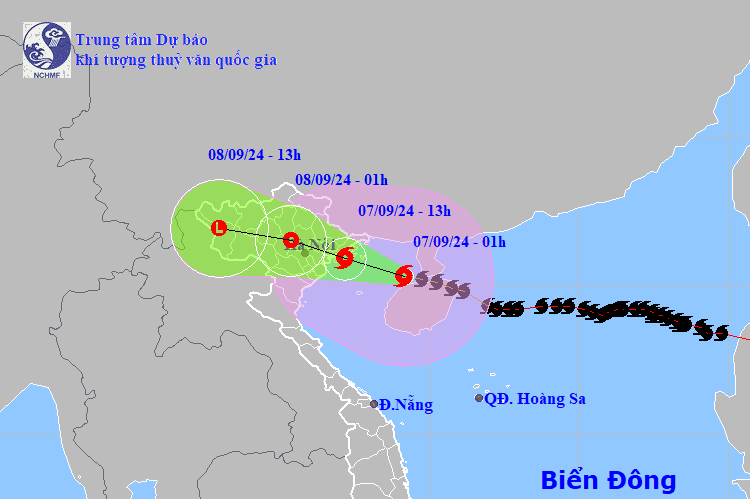 Bão số 3 cách Hải Phòng - Quảng Ninh 160km, mạnh cấp 14, giật cấp 17 - Ảnh 3.