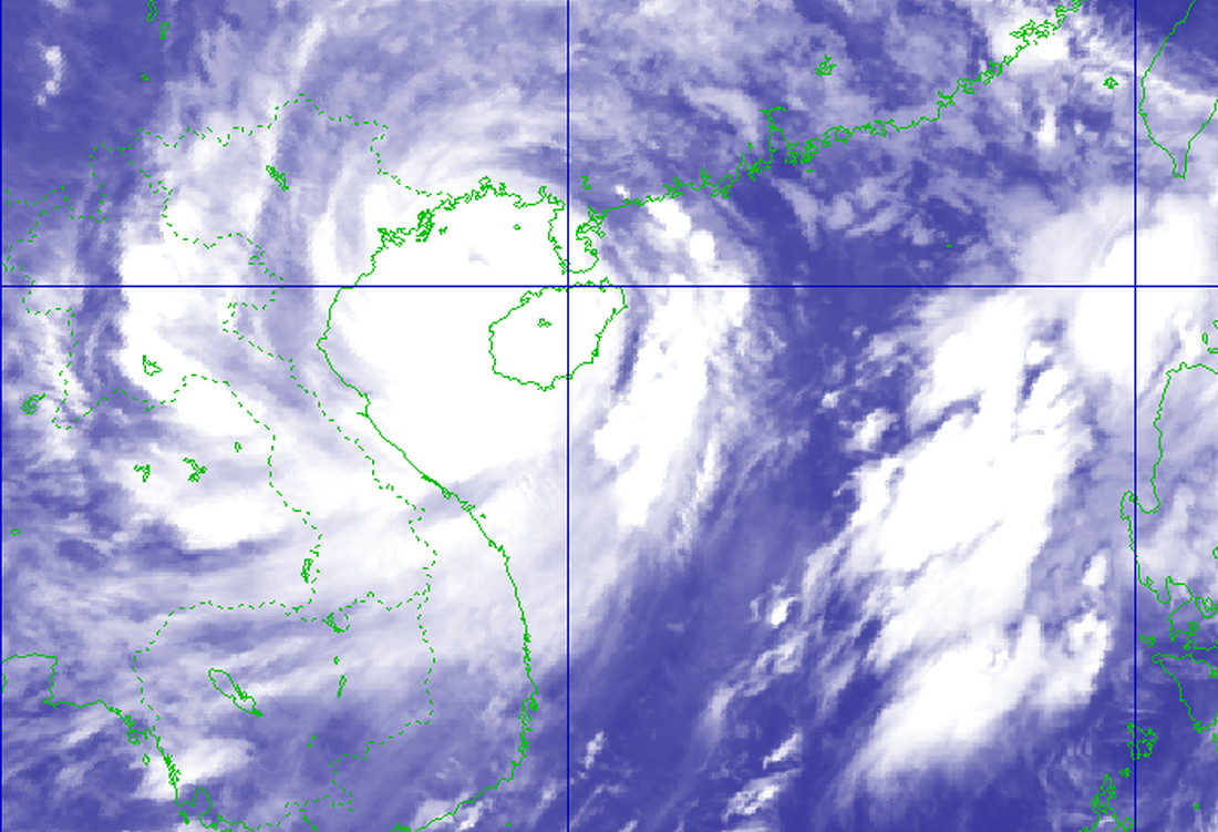 Bạch Long Vĩ đã có gió cấp 12, giật cấp 14, bão cách đất liền 160km - Ảnh 1.
