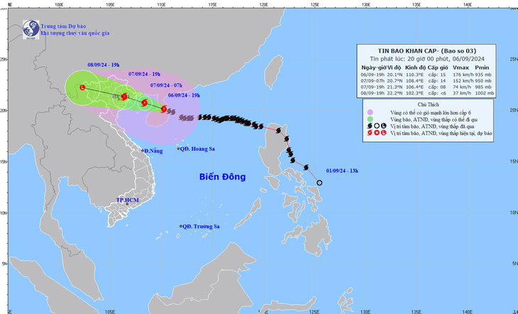 Bão số 3 mạnh cấp 14, giật cấp 17, đang cách Quảng Ninh 200km - Ảnh 8.